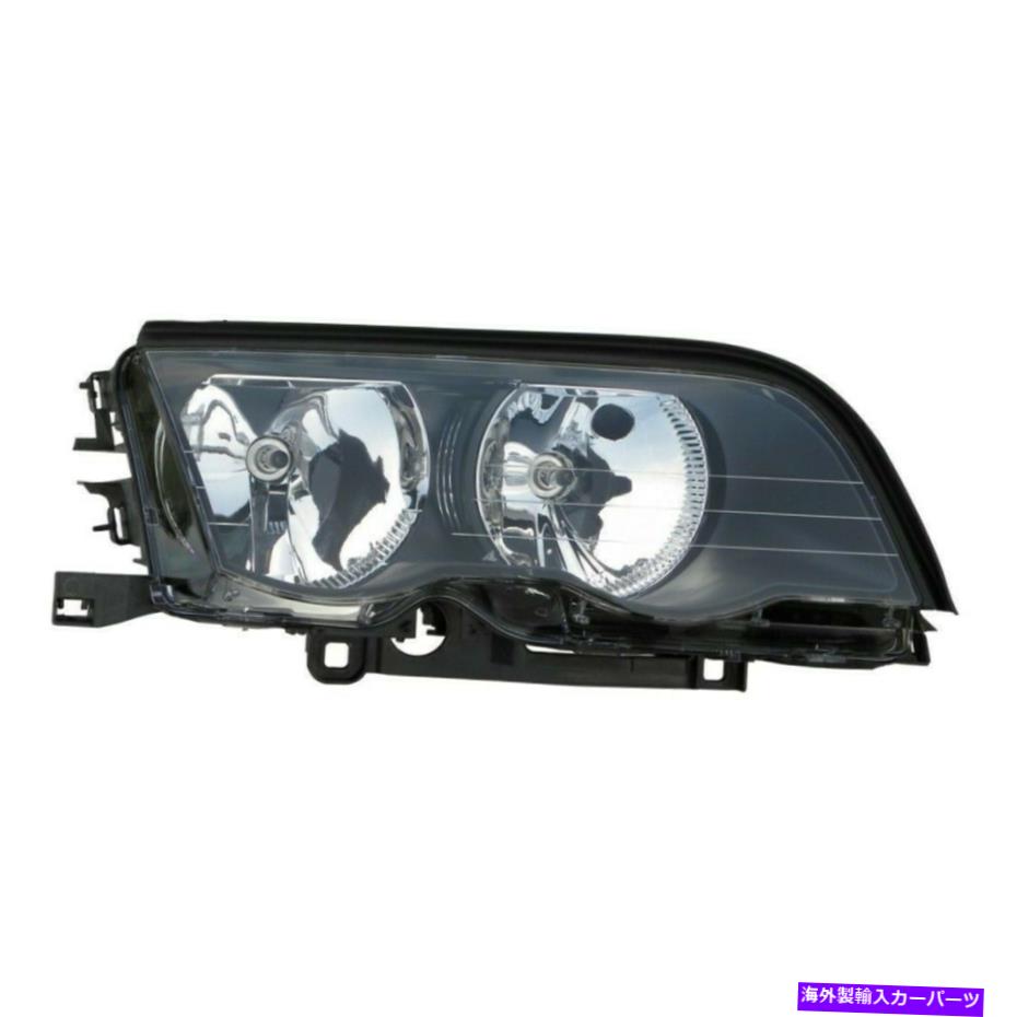 USヘッドライト 右RHヘッドランプアセンブリHalogen SDN / WGNフィット1999 2001 BMW 3シリーズセダン Right RH Headlamp Assembly Halogen SDN/WGN fits 1999 2001 BMW 3 Series Sedan【並行輸入品】