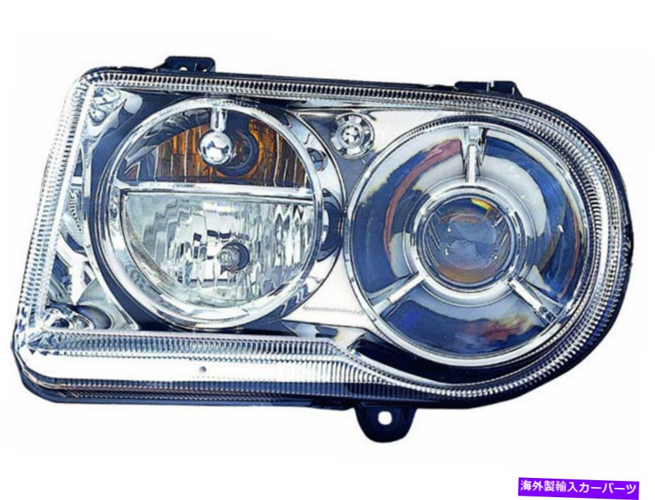 USヘッドライト 05-10 Chrysler 300 Cヘッドライト付き遅延オプションドライバ左LH CH2502226 For 05-10 Chrysler 300 C Headlight with Delay Option Driver Left LH CH2502226【並行輸入品】