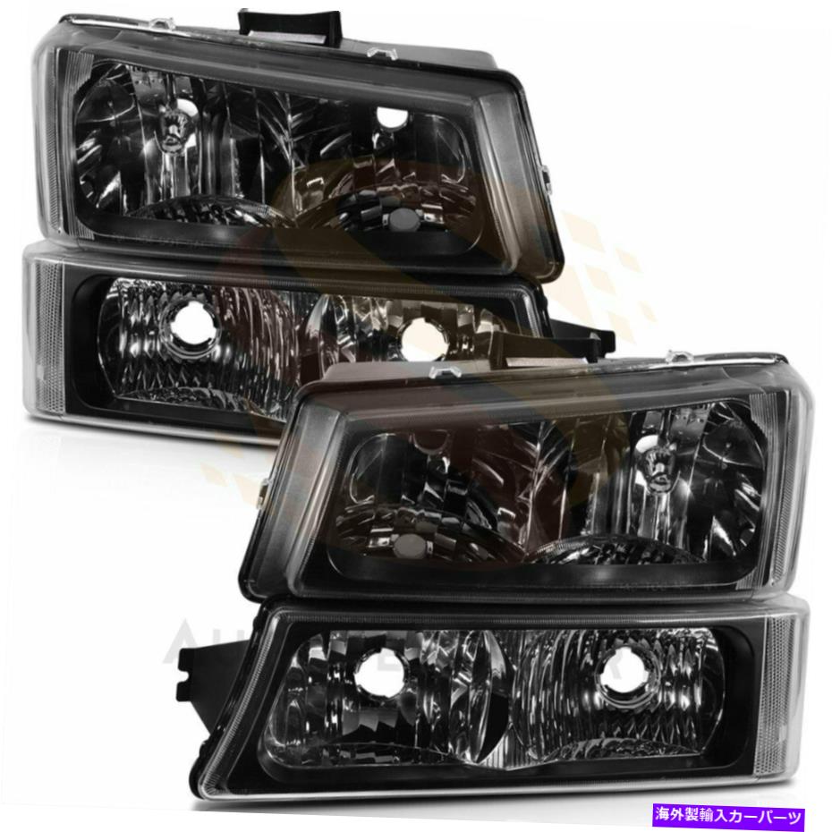 USヘッドライト 2003年から2007年のヘッドライトシボレーSilverado 1500ヘッドランプアセンブリランプペア Headlights For 2003-2007 Chevrolet Silverado 1500 Headlamp Assembly Lamp Pair【並行輸入品】 35,688円