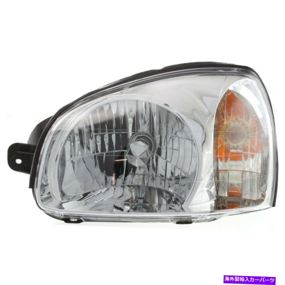 USヘッドライト Santa Fe 2003 HY 2502129 9210126250のためのヘッドライトランプ左側のドライバーLH Headlight Lamp Left Hand Side Driver LH for Santa Fe 2003 HY2502129 9210126250【並行輸入品】