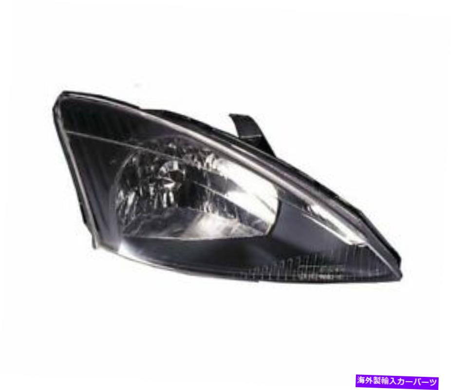 USヘッドライト フォードフォーカスMK1 1998-2001ブラックVP1218P右ヘッドライトRHT FORD FOCUS MK1 1998-2001 BLACK VP1218P RIGHT HEADLIGHT RHT【並行輸入品】