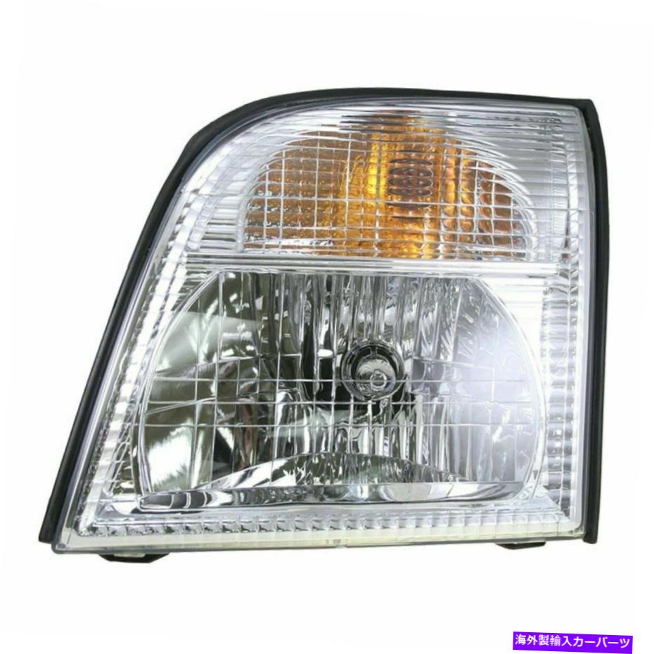USヘッドライト LH左運転側のヘッドランプは2002年2003年2004 2004 2005 Mercury Mounleweer LH Left Driver side Headlamp fits 2002 2003 2004 2005 Mercury Mountaineer【並行輸入品】