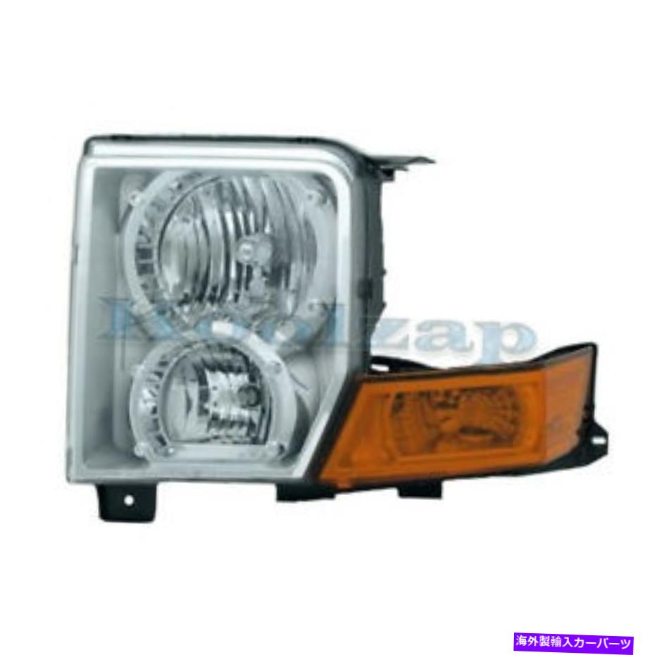 USヘッドライト 06-10コーナーランプが付いている司令官ヘッドライトヘッドランプヘッドライト 06-10 Commander Headlight Headlamp Head Light with Corner Lamp Left Driver Side【並行輸入品】
