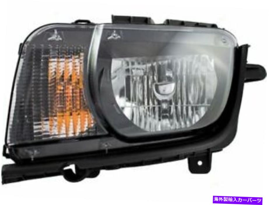 USヘッドライト Brock 98ym34m左ヘッドライトアセンブリは2010-2013 Chevy Camaroに収まります Brock 98YM34M Left Headlight Assembly Fits 2010-2013 Chevy Camaro【並行輸入品】
