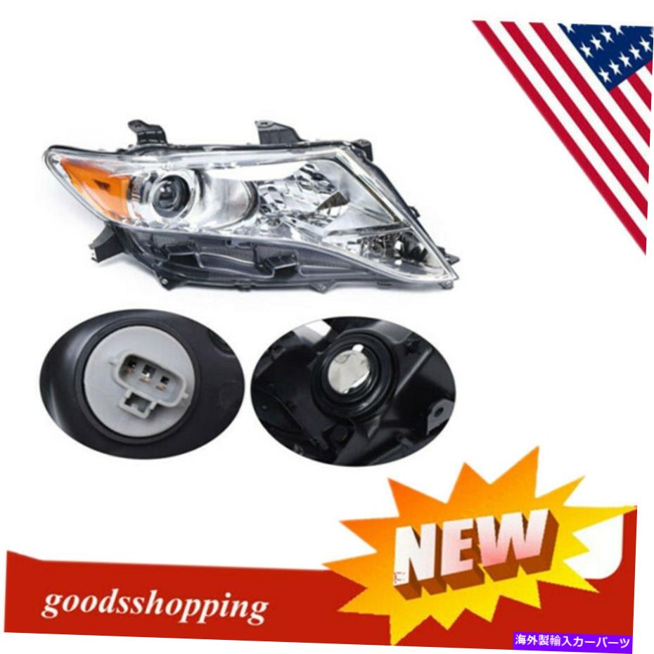 USヘッドライト 09-16トヨタVenzaのためのハロゲンヘッドライトヘッドランプ助手席側RH右ハンドRH Halogen Headlight Headlamp Passenger Side right Hand RH for 09-16 Toyota Venza【並行輸入品】
