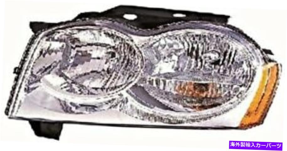 USヘッドライト ヘッドライトはジープグランドチェロキーIII 05-10をフィットします Headlight Left Fits JEEP Grand Cherokee III 05-10【並行輸入品】