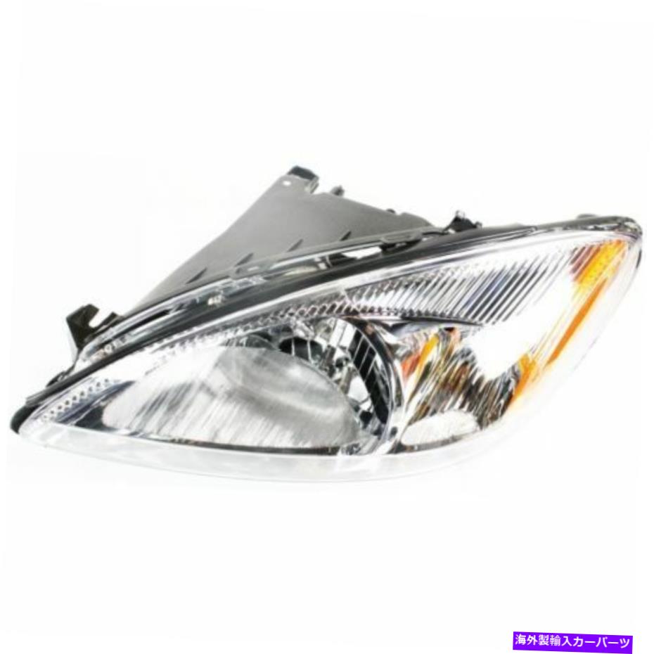 USヘッドライト Taurus 00-07、Capaドライバ側ヘッドライト、クリアレンズ。クロームインテリア For Taurus 00-07, CAPA Driver Side Headlight, Clear Lens; Chrome Interior【並行輸入品】 36,627円