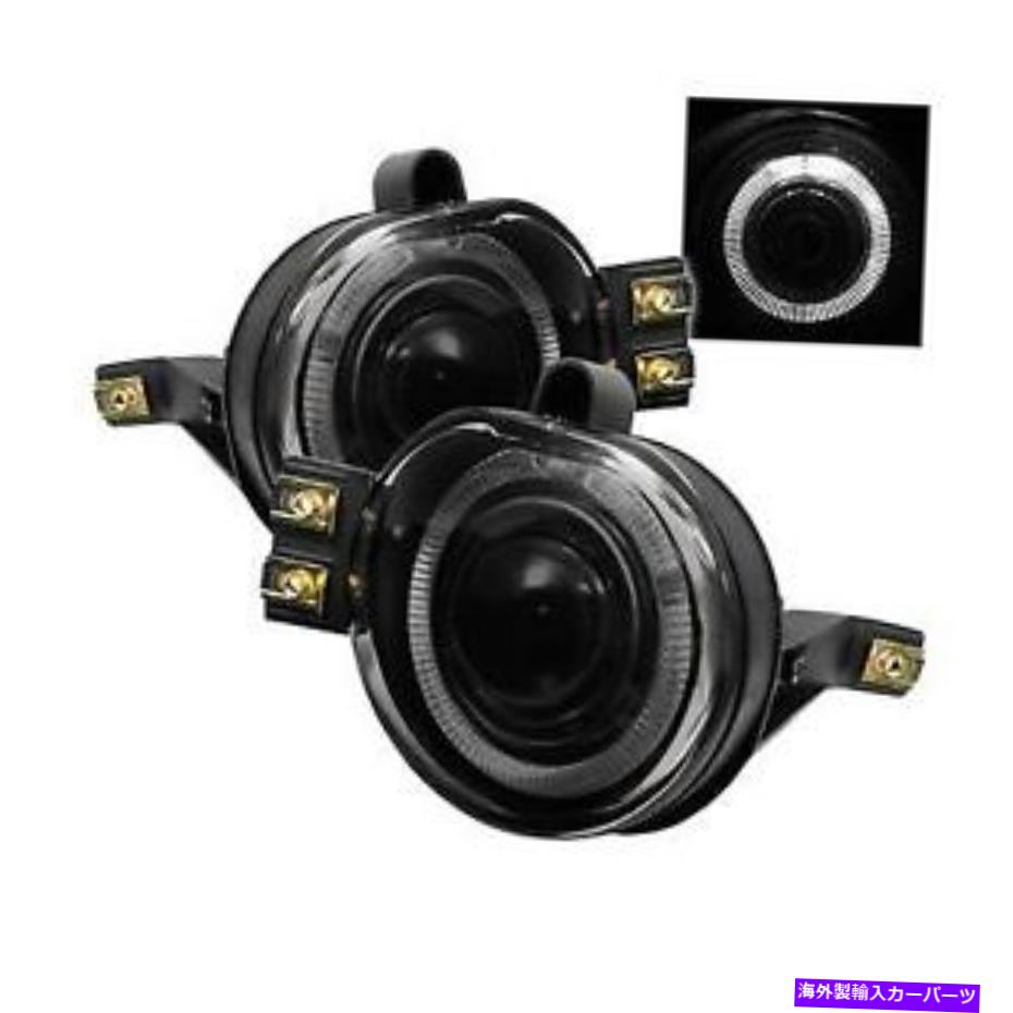 USヘッドライト 03-06 Dodge Ram 2500/3500スパイダースモークハロープロジェクターフォグライト... 03-06 DODGE RAM 2500/3500 SPYDER SMOKED HALO PROJECTOR FOG LIGHTS...【並行輸入品】