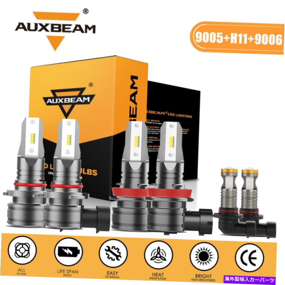 USヘッドライト Lexus RX330 2004-2006 RX350 07-2009 AUXBeam 9005 H11 LEDヘッドライト9006霧 For Lexus RX330 2004-2006 RX350 07-2009 AUXBEAM 9005 H11 LED Headlight 9006 Fog【並行輸入品】