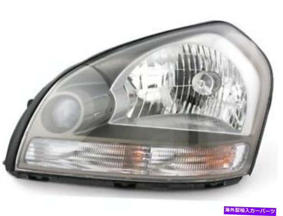 USヘッドライト 左 - ドライバ側ヘッドライトアセンブリ2005年 - 2009年のHyundai Tucson 2006 M142TT Left - Driver Side Headlight Assembly For 2005-2009 Hyundai Tucson 2006 M142TT【並行輸入品】