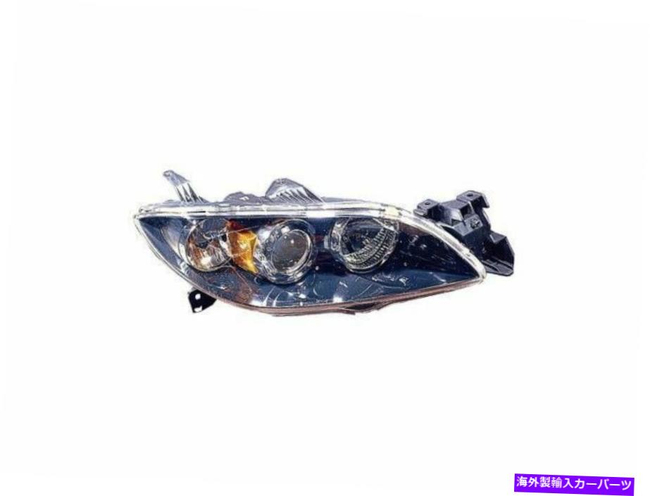 USヘッドライト 2009年マツダ3スポーツヘッドライトアセンブリ右 - 助手席側37424RQ For 2009 Mazda 3 Sport Headlight Assembly Right - Passenger Side 37424RQ【並行輸入品】