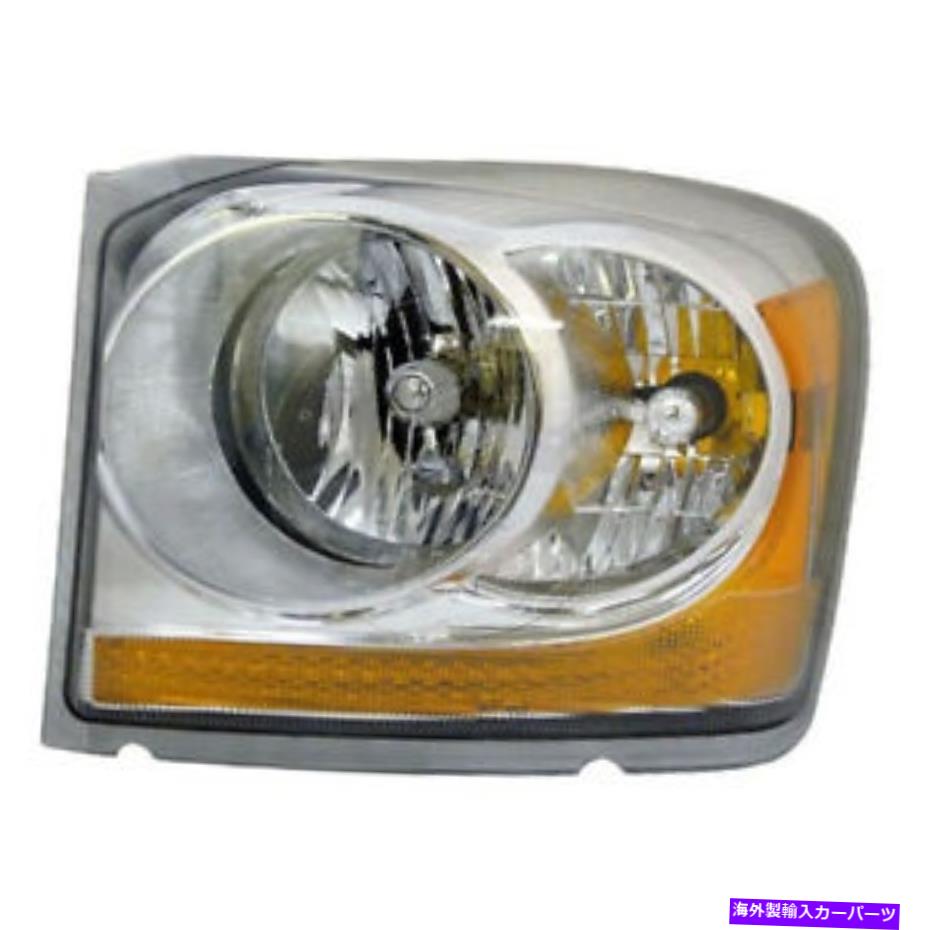 USヘッドライト 04-05 Dodge Durangoヘッドライトヘッドランプフロントヘッドライトランプ左ドライバーサイドLH 04-05 Dodge Durango Headlight Headlamp Front Head Light Lamp Left Driver Side LH【並行輸入品】