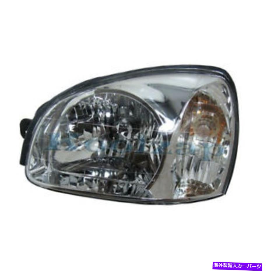 USヘッドライト TYCヘッドライトヘッドランプフロントヘッドライト左のドライバサイドドットは03-06サンタフェ TYC Headlight Headlamp Front Head Light Left Driver Side DOT For 03-06 Santa Fe【並行輸入品】