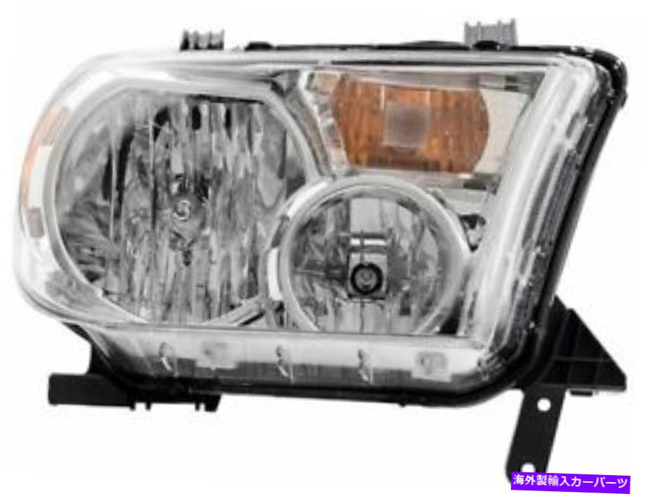 USヘッドライト Brock 97QQ18T右ヘッドライトアセンブリは2008-2017トヨタセコイアフィットです Brock 97QQ18T Right Headlight Assembly Fits 2008-2017 Toyota Sequoia【並行輸入品】
