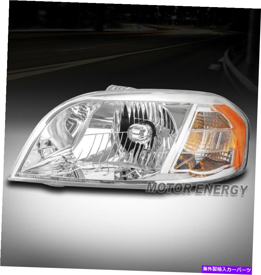 USヘッドライト 07-11 Chevy Aveo / 07-09 Pontiac Wave Sedanヘッドライトヘッドランプドライバ左LH FOR 07-11 CHEVY AVEO/07-09 PONTIAC WAVE SEDAN HEADLIGHT HEADLAMP DRIVER LEFT LH【並行輸入品】