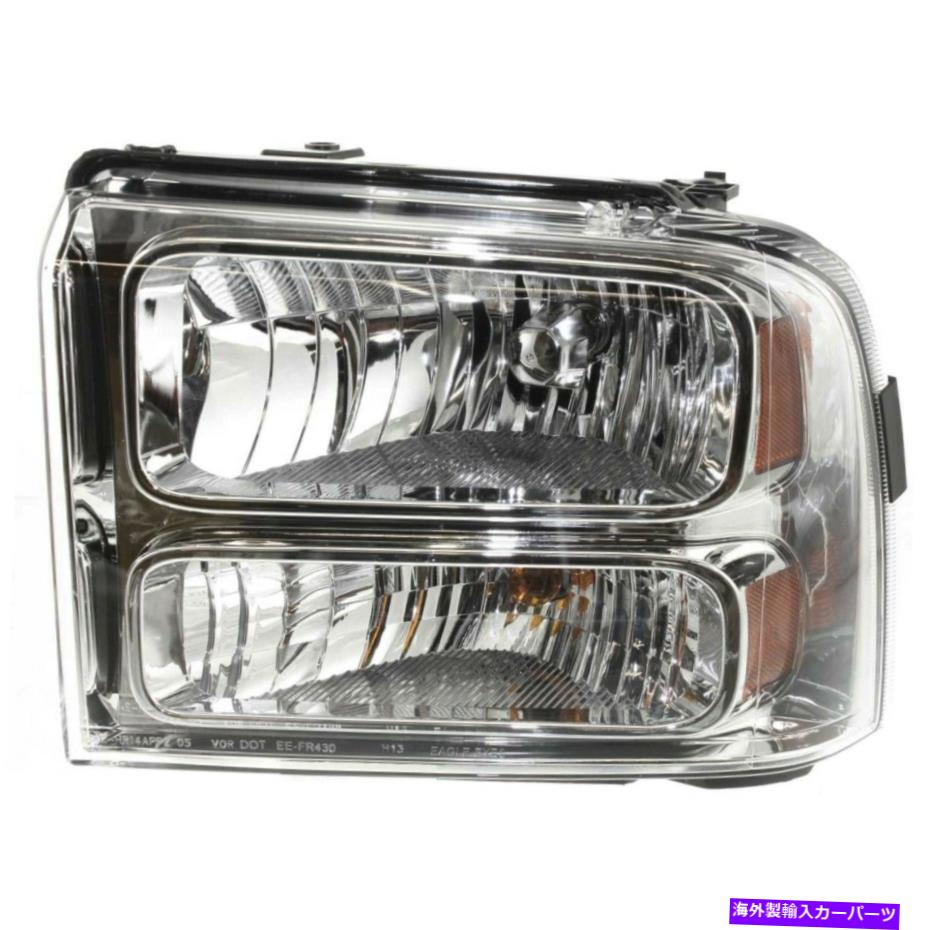 USヘッドライト F250トラックF350 F450ドライバーLH Ford FO25022217のヘッドライトランプ左側 Headlight Lamp Left Hand Side for F250 Truck F350 F450 Driver LH Ford FO2502217【並行輸入品】