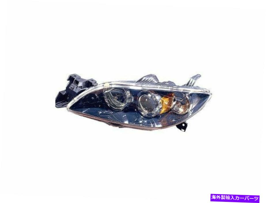USヘッドライト 2009年マツダ3スポーツヘッドライトアセンブリの距離 - 運転席側89351KQ For 2009 Mazda 3 Sport Headlight Assembly Left - Driver Side 89351KQ【並行輸入品】
