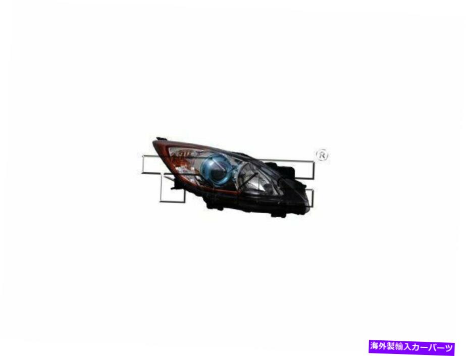 USヘッドライト 2012-2013 Mazda 3 HeadlightアセンブリはTYC 53248RKを去った For 2012-2013 Mazda 3 Headlight Assembly Left TYC 53248RK【並行輸入品】