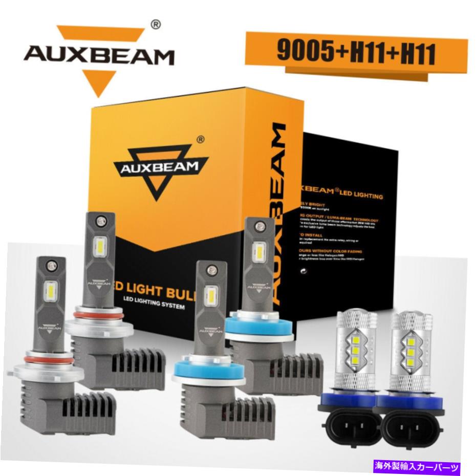 USヘッドライト AUXBeam P20 9005 H11 LEDヘッドライト+フォグライトH11 H8のためのHonda Accord 2008-2015 AUXBEAM P20 9005 H11 LED Headlight+Fog Light H11 H8 for Honda Accord 2008-2015【並行輸入品】