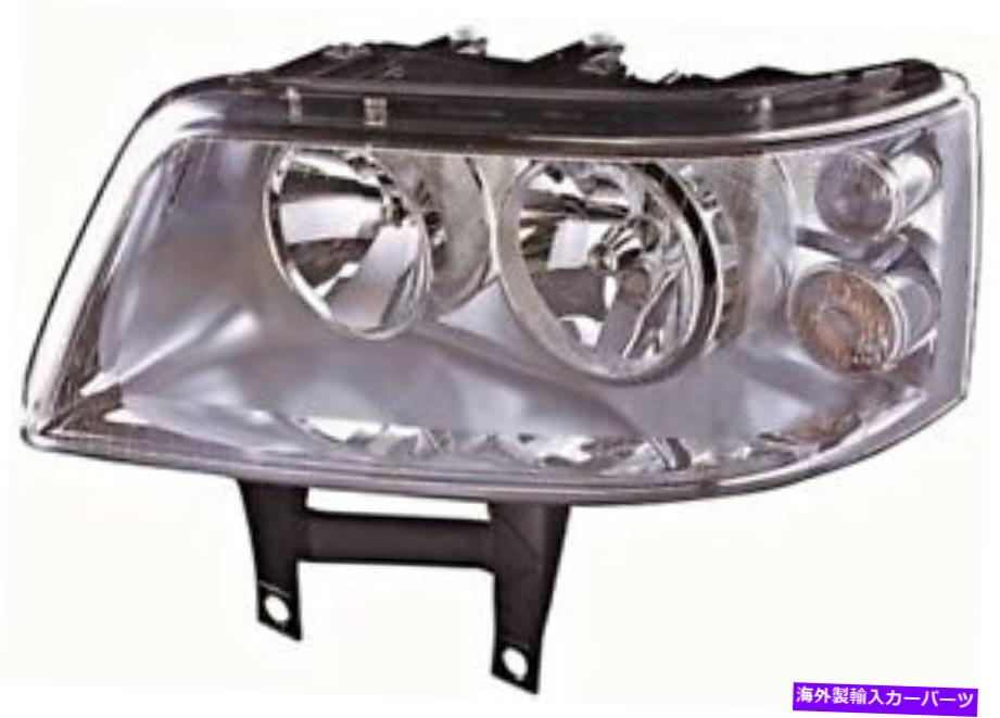USヘッドライト REPO右ヘッドライトフロントランプVWトランスポーターカラベルを獲得T5 2003-2009 DEPO RIGHT Headlight Front Lamp Fits VW Transporter Caravelle T5 2003-2009【並行輸入品】