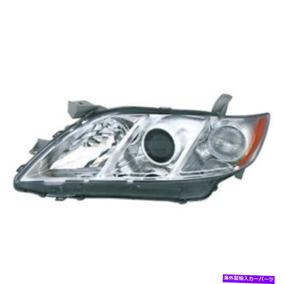 USヘッドライト 07-09カムリー米国製LE XLEヘッドライトヘッドランプヘッドライトランプ左ドライバー For 07-09 Camry USA Built LE XLE Headlight Headlamp Head Light Lamp Left Driver【並行輸入品】