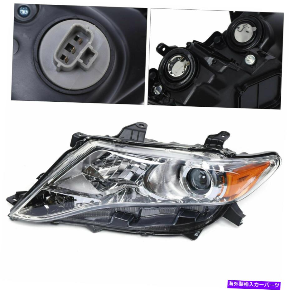 USヘッドライト FITS 2009-2016トヨタVenza Halogenヘッドライトランプの交換左 Fits 2009-2016 Toyota Venza Halogen Headlights Lamps Replacement Left【並行輸入品】