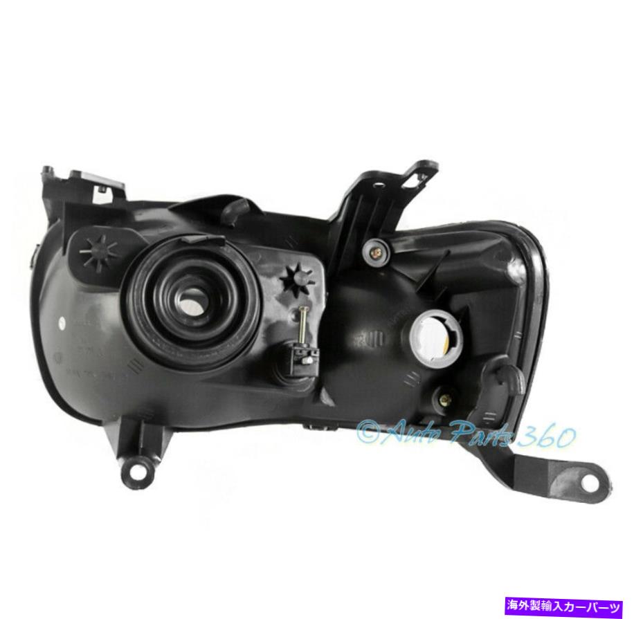 USヘッドライト 01-04フォードエスケープ交換用ブラックヘッドライトランプW / LED DRLキット左+右 FOR 01-04 FORD ESCAPE REPLACEMENT BLACK HEADLIGHTS LAMP W/LED DRL KIT LEFT+RIGHT【並行輸入品】