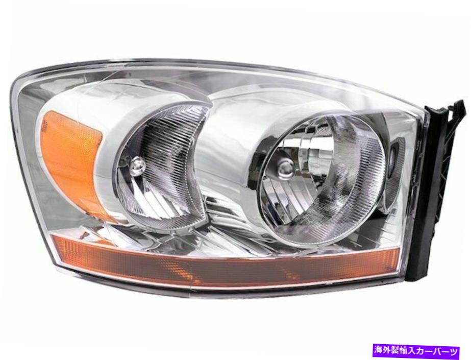 USヘッドライト 2006年のDodge Ram 2500ヘッドライトアセンブリ右ブロック85874PK For 2006 Dodge Ram 2500 Headlight Assembly Right Brock 85874PK【並行輸入品】