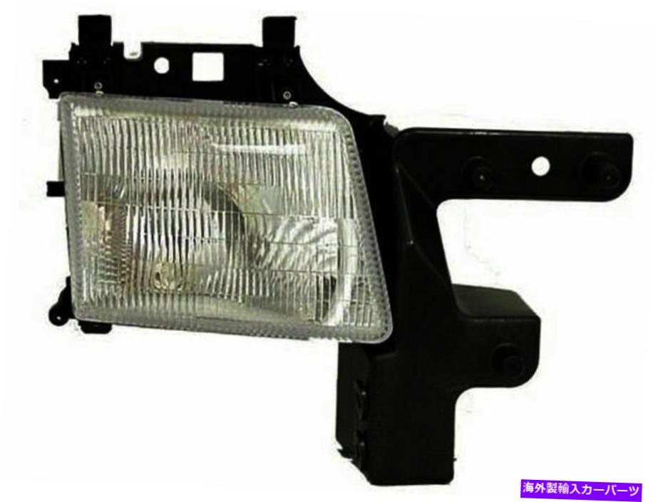 USヘッドライト 1998年のDodge B1500 Headlightアセンブリを左 - 運転席側48957CR For 1998 Dodge B1500 Headlight Assembly Left - Driver Side 48957CR【並行輸入品】