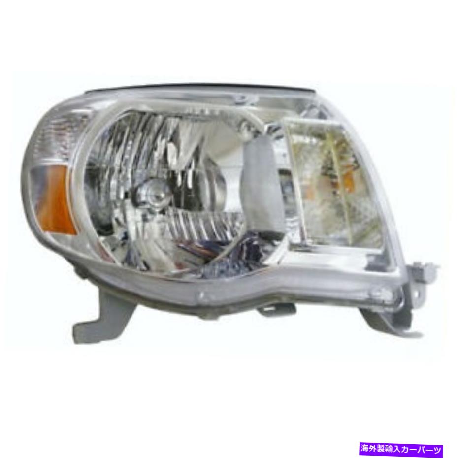 USヘッドライト 05-11タコマトラックヘッドライトヘッドランプフロントヘッドライトランプ乗客 CAPA For 05-11 Tacoma Truck Headlight Headlamp Front Head Light Lamp Passenger【並行輸入品】