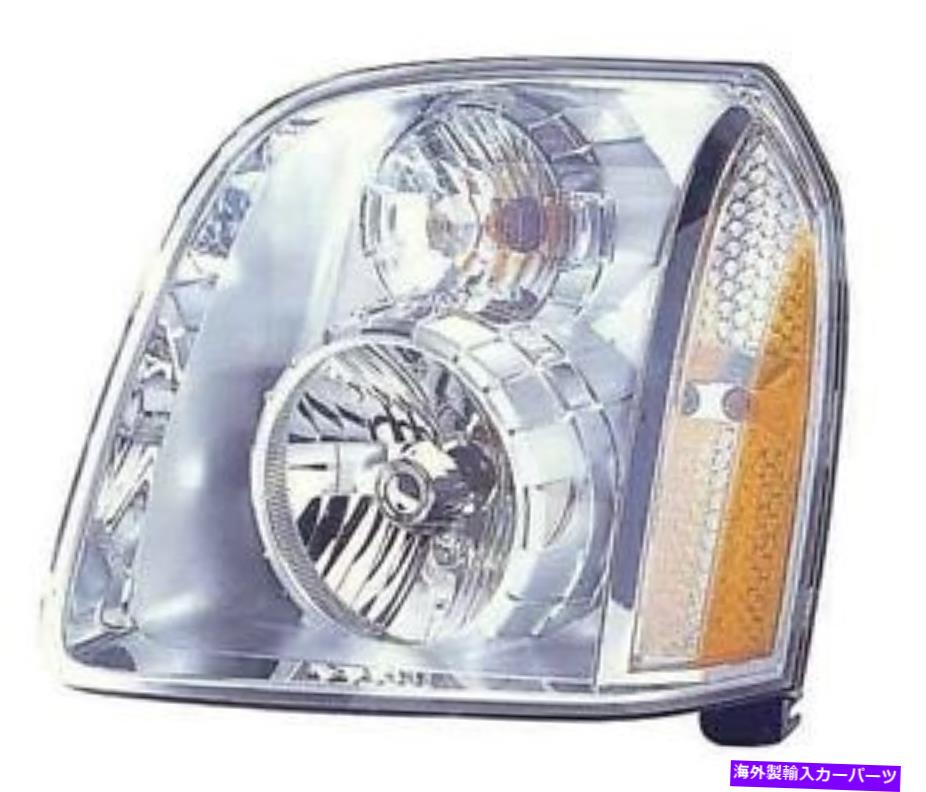 USヘッドライト NEW 07 08 09 10 11 12 13ヘッドランプヘッドライトドライバは、Yukon Denaliの前面にフィット NEW 07 08 09 10 11 12 13 Headlamp Headlight Driver Fits Yukon Denali Front【並行輸入品】