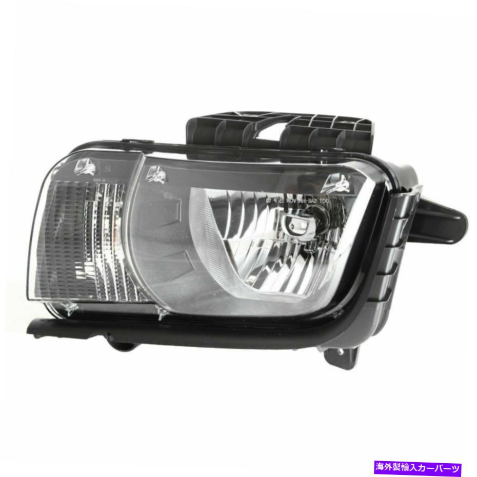 USヘッドライト 新しいハロゲンヘッドランプアセンブリ運転側フィットシボレーカマロGM2502346 NEW HALOGEN HEAD LAMP ASSEMBLY DRIVER SIDE FITS CHEVROLET CAMARO GM2502346【並行輸入品】
