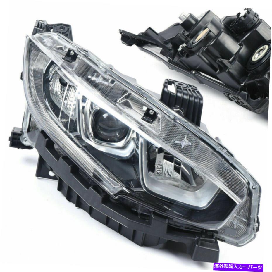USヘッドライト ホンダシビック2016 2017 2017 2018新しいプロジェクタ旅客サイドハロゲンヘッドライト Projector Passenger Side Halogen Headlight for Honda Civic 2016 2017 2018 new【並行輸入品】