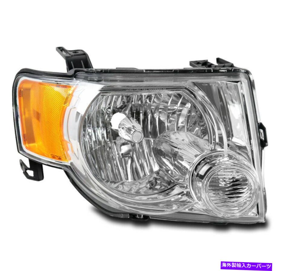 USヘッドライト 08 09 10 11 12フォードエスケープ交換ヘッドライトヘッドランプ旅客 FOR 08 09 10 11 12 FORD ESCAPE REPLACEMENT HEADLIGHT HEADLAMP PASSENGER RIGHT【並行輸入品】