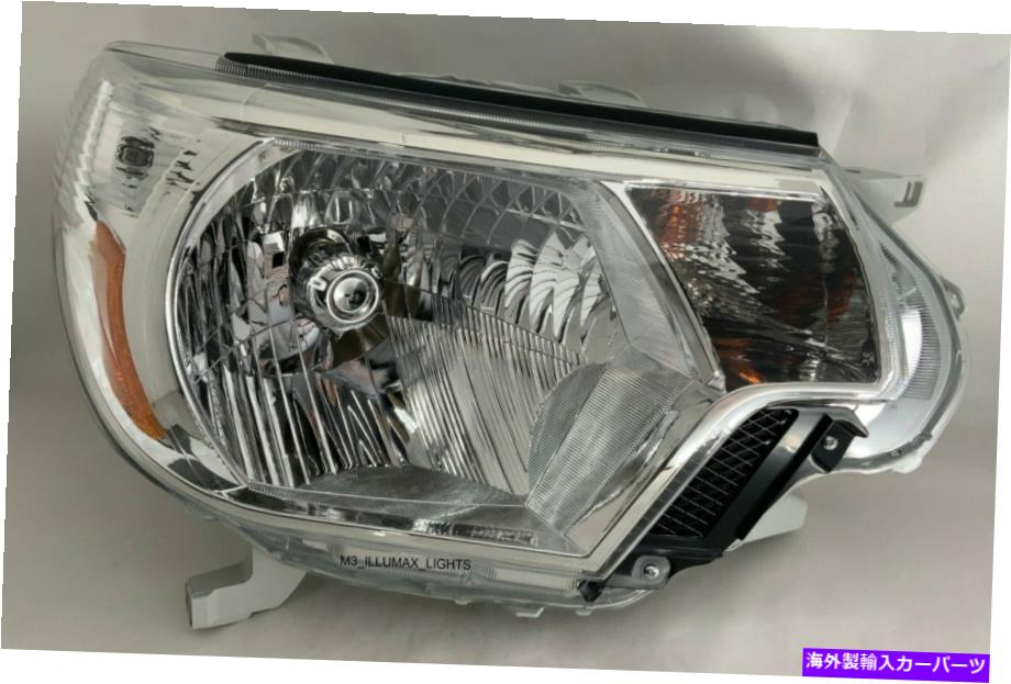 USヘッドライト 2012-2015トヨタタコマのための新しい助手席側ヘッドライトRH NEW PASSENGER'S SIDE HEADLIGHT RH FOR 2012-2015 TOYOTA TACOMA CLEAR【並行輸入品】