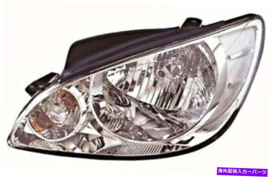 USヘッドライト モーターフロントランプ付き電気ヘッドライト右RHフィットヒュンダイGETZ 2006- Electric HeadLight With Motor Front Lamp RIGHT RH Fits Hyundai Getz 2006-【並行輸入品】