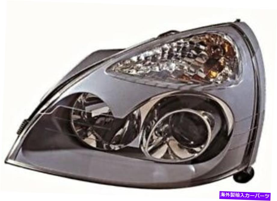 USヘッドライト ルノークリオv6 2001-2005キセノン電気グレーヘッドライトフロントランプライトランプ Renault Clio V6 2001-2005 Xenon Electric Gray Headlight Front Lamp RIGHT RH【並行輸入品】