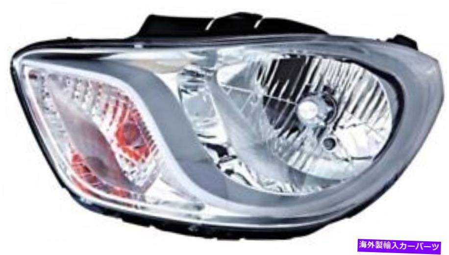 USヘッドライト 電気ヘッドライトフロントランプRHは、Hyundai I10 2011-2012に収まります Electric Headlight Front Lamp RH Fits Hyundai i10 2011-2012【並行輸入品】