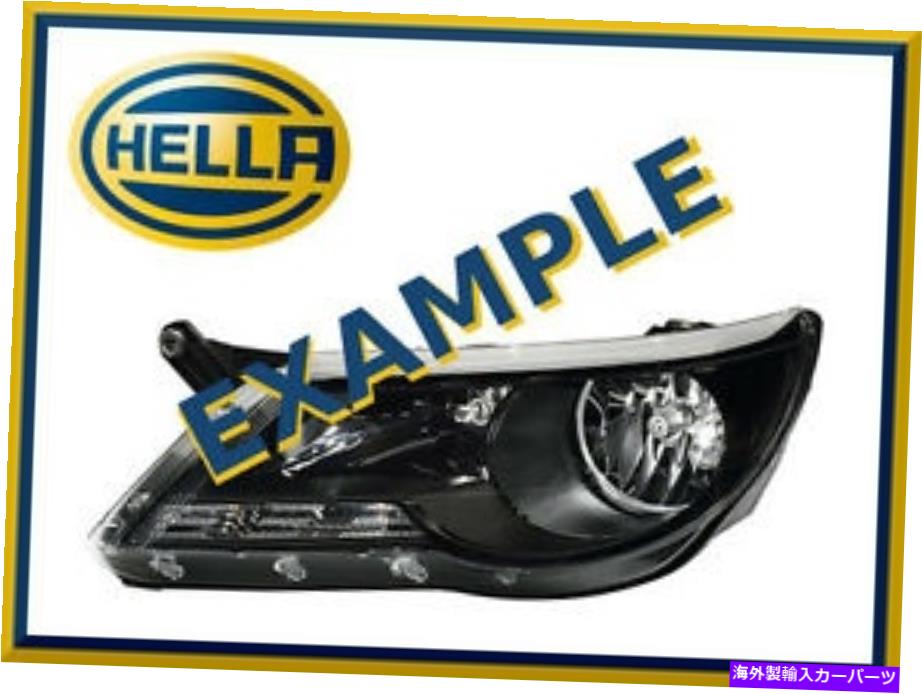 USヘッドライト Hella Halogenヘッドライト左\u003d右1BL009071-081 HELLA Halogen Headlight Left\u003dRight 1BL009071-081【並行輸入品】