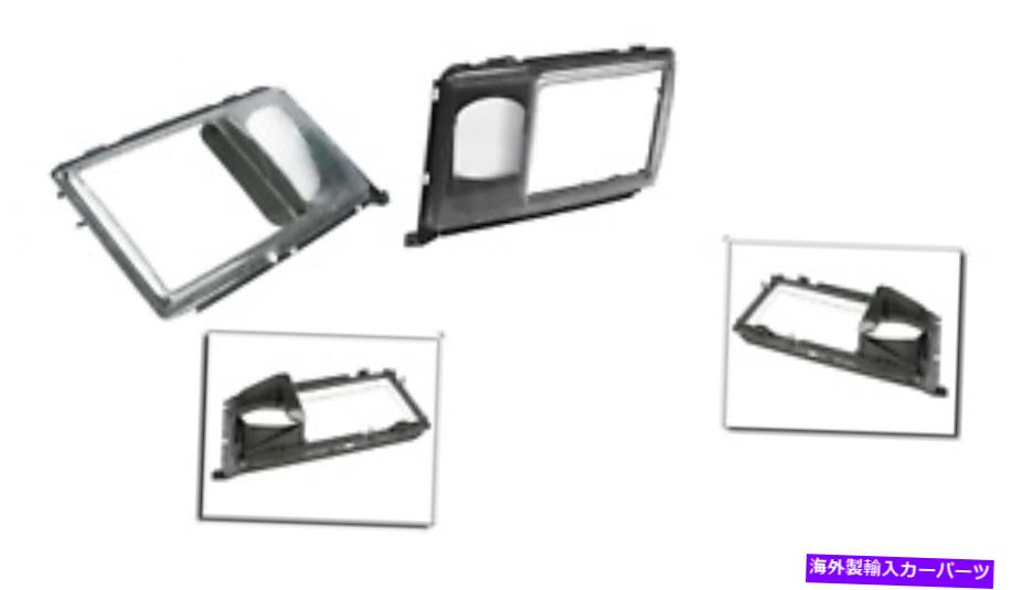 USヘッドライト メルセデスW124ヘッドライトドアカバーL + R X2ウロフレームトリムレンズヘッドランプ For Mercedes W124 Headlight Door Cover L+R x2 URO Frame Trim Lamp Lens Headlamp【並行輸入品】