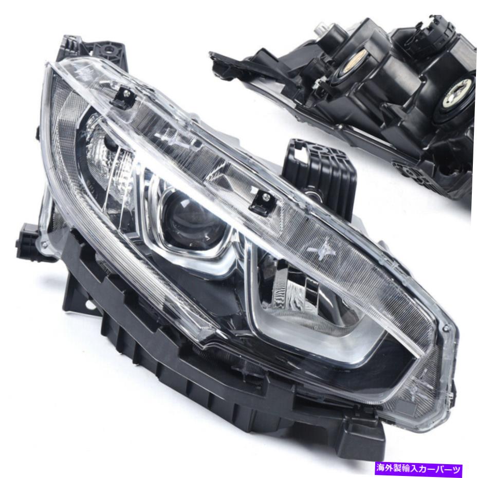 USヘッドライト Projector LEDのヘッドライトHanda Rh Passenger側Honda Civic New Projector LED Headlights Headlamps RH Passenger Side For 2016-18 Honda Civic NEW【並行輸入品】 36,627円