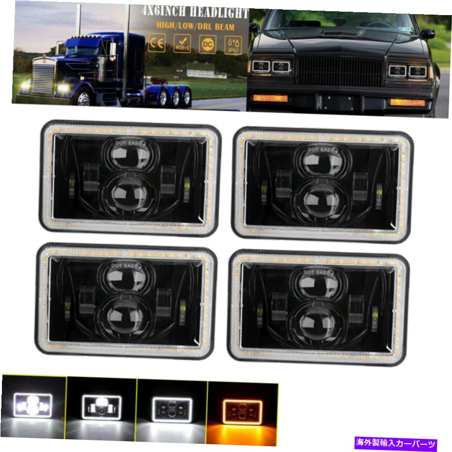 USヘッドライト 4ピース4x6 \