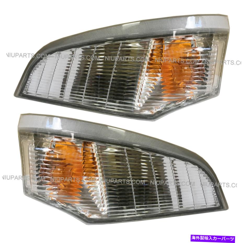 USヘッドライト マーカーライトLH＆RH（フィット：三菱FUSO FE180 FE145 FE140 FE84D FE83Dトラック） Marker Light LH & RH (Fit: Mitsubishi FUSO FE180 FE145 FE140 FE84D FE83D Trucks)【並行輸入品】
