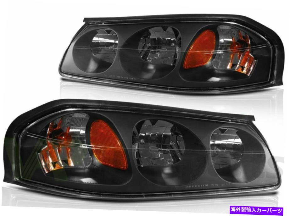 USヘッドライト Chevy Impala 2000-2005ヘッドライトアセンブリペア代替ドライバー+旅客 For Chevy Impala 2000-2005 Headlight Assembly Pair Replacement Driver +Passenger【並行輸入品】 35,688円
