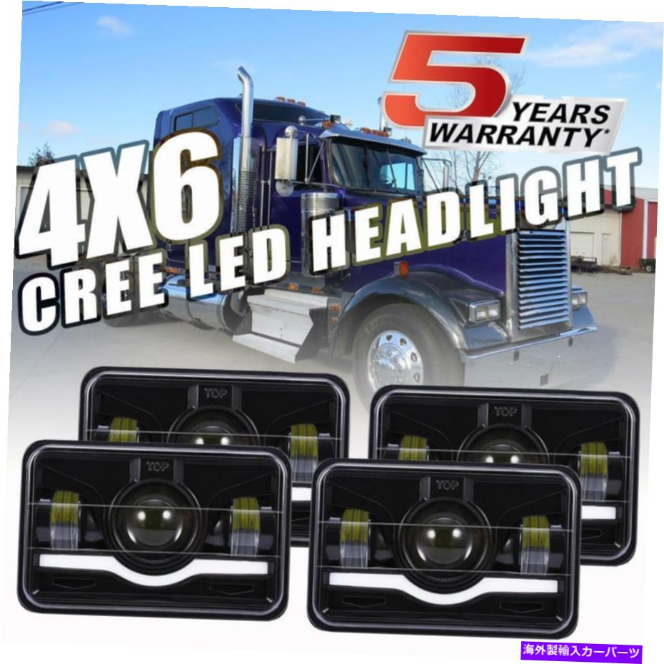 USヘッドライト PeterBilt Kenworth FreightLinerのための4x DOT 4x6 \