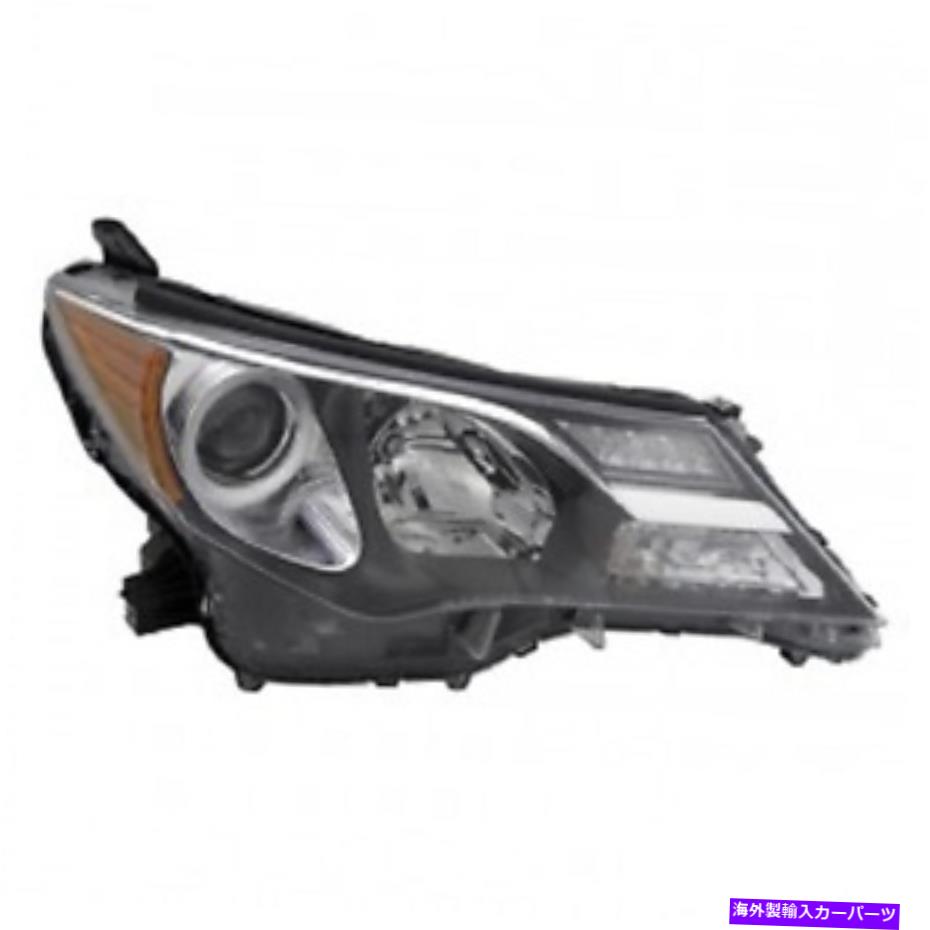 USヘッドライト RAV4 2013 2014 2015 2015のための新しい右乗客ヘッドライトヘッドライトDRLタイプなし New right passenger headlight head light for RAV4 2013 2014 2015 NO DRL type【並行輸入品】