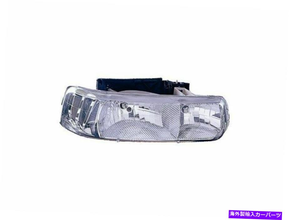 USヘッドライト 2001から2002年のシボレーSilverado 3500ヘッドライトアセンブリ54315KJ For 2001-2002 Chevrolet Silverado 3500 Headlight Assembly 54315KJ【並行輸入品】