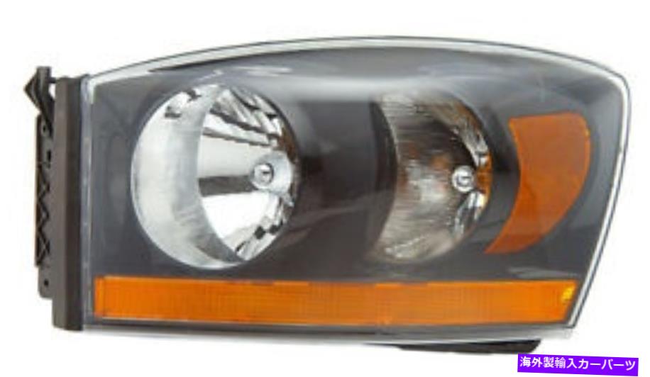 USヘッドライト 2006年のドッジピックアップ（New Style）R1500 Mega Cab Headlight Driver Side For 2006 Dodge Pick Up (New Style) R1500 Mega Cab Headlight Driver Left Side【並行輸入品】