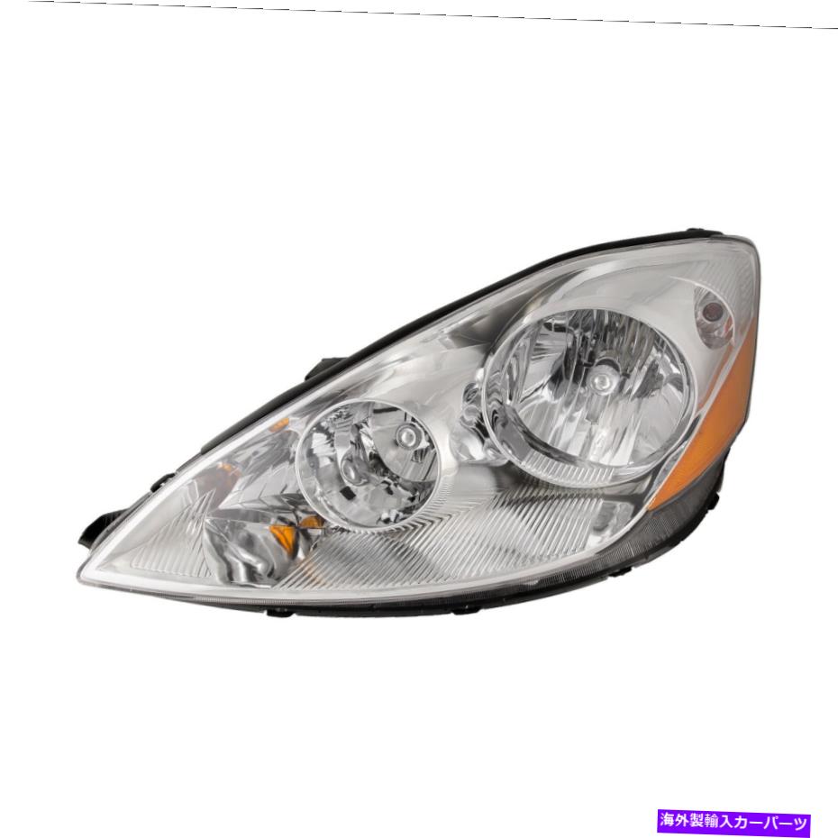 USヘッドライト FITS 06-09トヨタシエナハロゲンヘッドライトヘッドランプ左運転側 Fits 06-09 Toyota Sienna Halogen Headlight Headlamp Left Driver Side【並行輸入品】