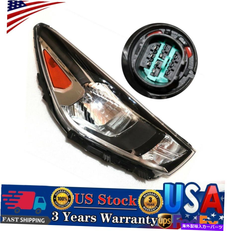 USヘッドライト Kia Rioヘッドライトアセンブリ2018-2020 RH旅客サイドハロゲンヘッドランプ For Kia Rio Headlight Assembly 2018-2020 RH Passenger Side Halogen Headlamp【並行輸入品】